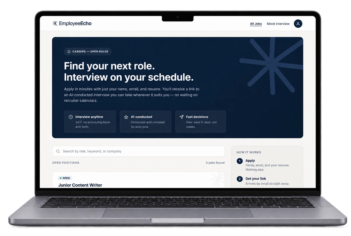 Public job board